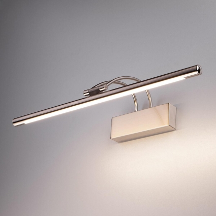 Подсветка для картин Elektrostandard Simple LED 10W 1011 IP20 никель a038392 для экспозиции, цвет никель,  в современном стиле