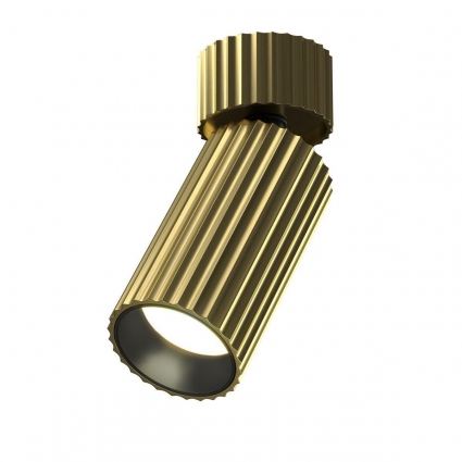 Спот Maytoni Technical Calipso C108CL-01-GU10-BS, цвет латунь,  в современном стиле
