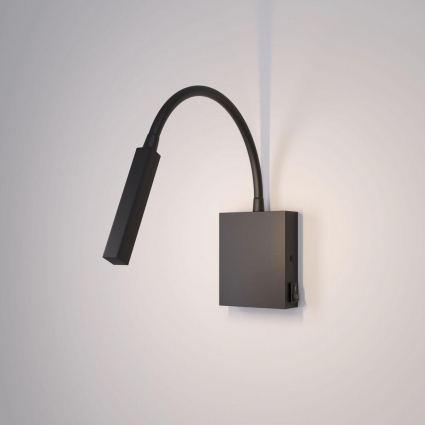 Бра Elektrostandard Knob a058943 для спальни, цвет черный,  в стиле Хай-тек