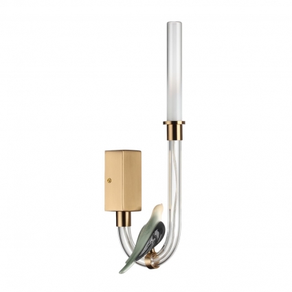 Бра Odeon Light L-Vision Lark 5431/2WLA на площадь до 1 кв.м., цвет латунь,  в стиле модерн
