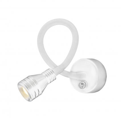 Бра Elektrostandard Kord Led белый MRL Led 1030 a040001 для спальни, цвет белый,  в стиле Хай-тек
