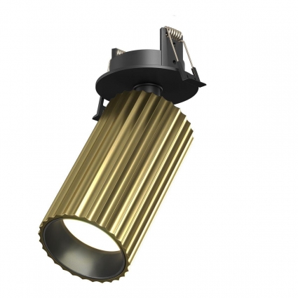 Встраиваемый спот Maytoni Technical Calipso C110CL-01-GU10-BS, цвет латунь,  в современном стиле