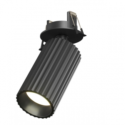 Встраиваемый спот Maytoni Technical Calipso C110CL-01-GU10-B, цвет черный,  в современном стиле