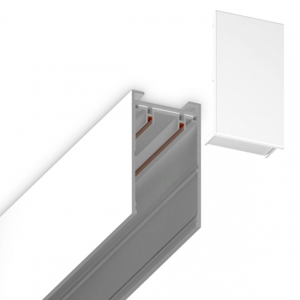 Заглушка Ambrella Light Track System Magnetic 220V (2шт) GL1057, цвет белый