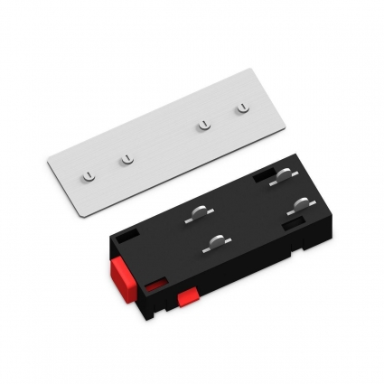 Коннектор питания прямой Ambrella Light Track System Magnetic 220V GL1106, цвет черный