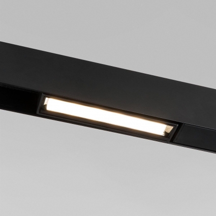 Трековый светодиодный светильник Elektrostandard Slim Magnetic 85007/01 a057195 для гостиной, цвет черный,  в современном стиле