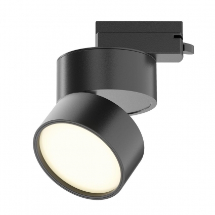 Трековый светодиодный светильник Maytoni Technical Unity Onda TR007-1-12W3K-B-1, цвет черный,  в современном стиле