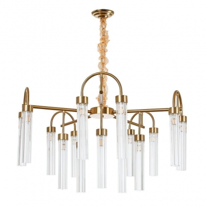 Подвесная люстра Arte Lamp Borgia A4088LM-15AB на площадь до 20 кв.м., цвет бронза