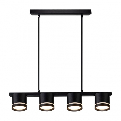 Подвесная люстра Arte Lamp Legacy A8024SP-4BK, цвет черный,  в стиле Хай-тек