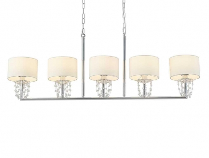 Подвесная люстра Newport Olivia 4365/S chrome М0069291, цвет бежевый
