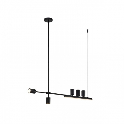 Подвесная люстра Kink Light Рия 07618-120,19 на площадь до 15 кв.м., цвет черный