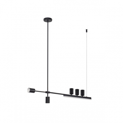 Подвесная люстра Kink Light Рия 07618-150,19 на площадь до 18 кв.м., цвет черный