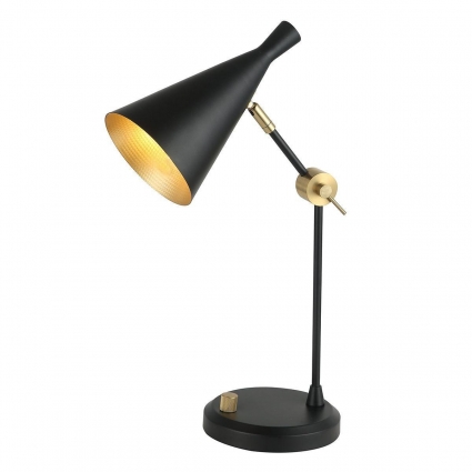 Настольная лампа Kink Light Камила 07717-T,19 на площадь до 2 кв.м., цвет черный