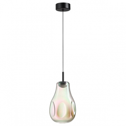 Подвесной светодиодный светильник Odeon Light Pendant Nave 5098/4LB на площадь до 1.5 кв.м., цвет черный,  в стиле Хай-тек