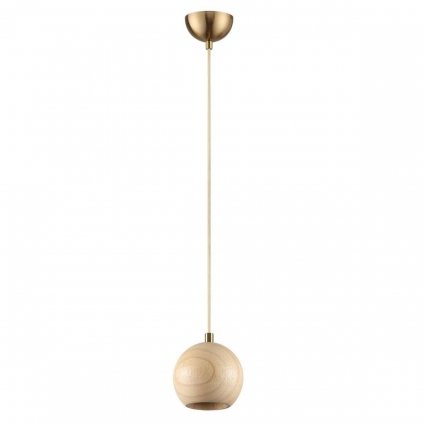 Подвесной светодиодный светильник Odeon Light Minima Caucho 7061/1 на площадь до 3 кв.м., цвет коричневый