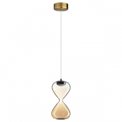 Подвесной светодиодный светильник Odeon Light Pendant Glessi 5093/4L на площадь до 1.5 кв.м., цвет желтый,  в стиле Хай-тек