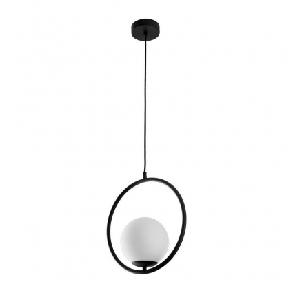 Подвесной светильник Arte Lamp Matisse A7741SP-1BK на площадь до 1 кв.м., цвет белый,  в стиле модерн