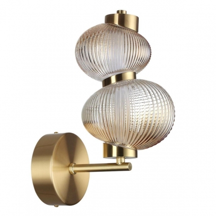 Бра Odeon Light L-Vision Bruco 5095/8WL на площадь до 4 кв.м., цвет желтый,  в стиле модерн