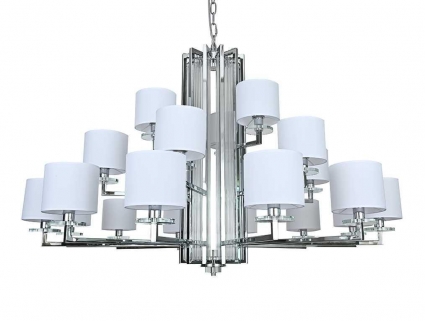 Подвесная люстра Newport Amalia 35412+6+3/C chrome без абажуров М0069064, цвет хром