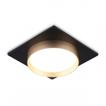 Встраиваемый светильник Ambrella Light Techno Spot GX53 Acrylic tech TN5232, цвет черный