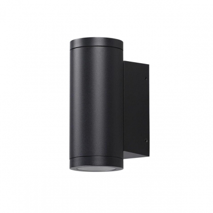 Уличный настенный светодиодный светильник Odeon Light Nature Long 7071/8WL на площадь до 3 кв.м., цвет черный