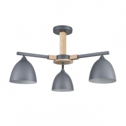 Потолочная люстра Lumion Moderni Colange 8096/3C на площадь до 9 кв.м., цвет серый