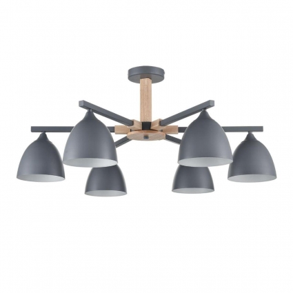 Потолочная люстра Lumion Moderni Colange 8096/6C на площадь до 18 кв.м., цвет серый