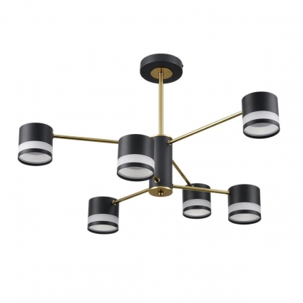 Потолочная люстра Lumion Comfi Lanika 8240/6C на площадь до 8.4 кв.м., цвет черный