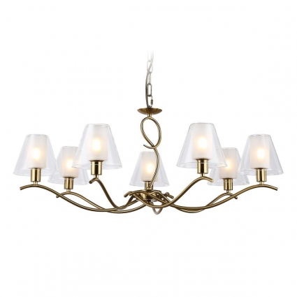 Подвесная люстра Ambrella Light High Light Modern LH57093 на площадь до 28 кв.м., цвет белый