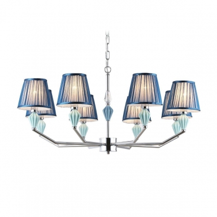 Подвесная люстра Ambrella Light High Light Ceramo Classic LH75063 на площадь до 32 кв.м., цвет черный
