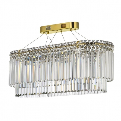 Подвесная светодиодная люстра Arti Lampadari Ovindoli L 1.5.80X30.101 G для гостиной, цоколь LED,  в стиле модерн