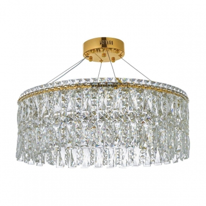Подвесная светодиодная люстра Arti Lampadari Ovindoli L 1.5.80.100 G для гостиной, цоколь LED,  в стиле модерн