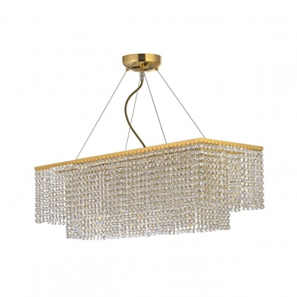Подвесная люстра Arti Lampadari Milano E 1.5.70X25.502 G для гостиной, цоколь G9,  в стиле модерн