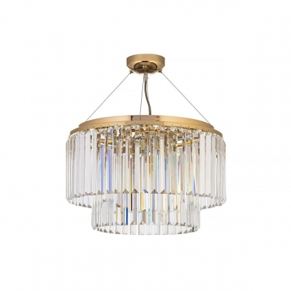 Подвесная люстра Arti Lampadari Enio E 1.5.D50.101 GP для гостиной, цоколь G9,  в стиле модерн