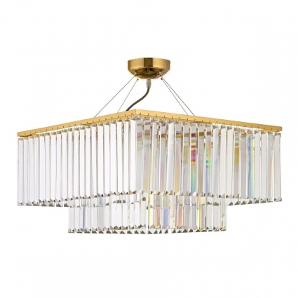 Подвесная люстра Arti Lampadari Enio E 1.5.50.101 GP для гостиной, цоколь G9,  в стиле модерн