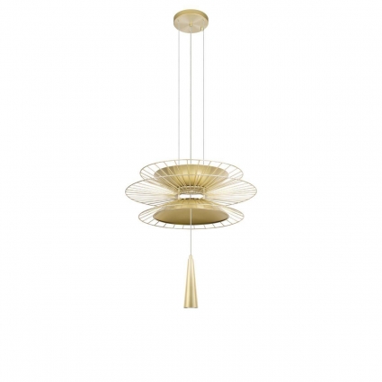 Подвесной светильник Loft IT Star 10141B/400 Gold для гостиной, цоколь GU10,  в стиле арт-деко