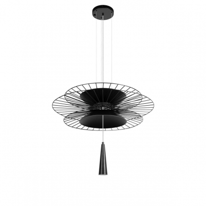 Подвесной светильник Loft IT Star 10141B/600 Black для гостиной, цвет черный,  в стиле арт-деко