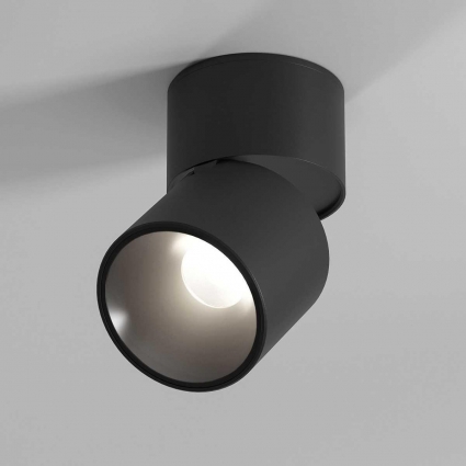 Потолочный светильник Elektrostandard 25112/LED a067489, цвет черный,  в стиле модерн