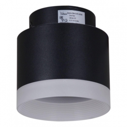 Потолочный светильник Reluce 53004-9.5-001IL GX53+LED3W BK, цвет черный,  в современном стиле