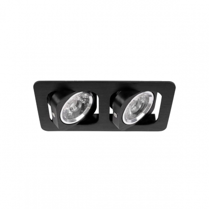 Встраиваемый светильник Loft IT Screen 10328/2A Black, цоколь LED,  в стиле модерн