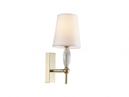 Бра Newport Chelsy 4371/A gold М0070443, цвет белый
