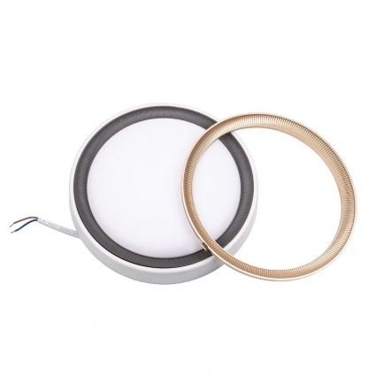 Накладной светодиодный светильник Volpe ULW-Q281 24W/6500K/F20 IP65 White UL-00012355 для офиса, цвет белый,  в современном стиле