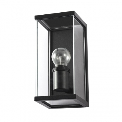 Уличный настенный светильник Arte Lamp POT A1632AL-1BK в стиле лофт