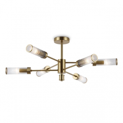 Потолочная люстра Ambrella Light High Light Modern LH55161 на площадь до 28 кв.м., цвет латунь