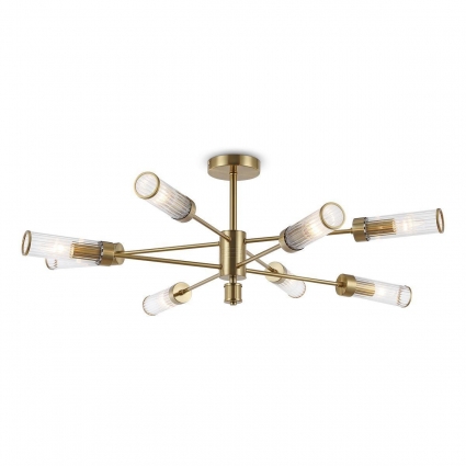 Потолочная люстра Ambrella Light High Light Modern LH55162 на площадь до 32 кв.м., цвет латунь