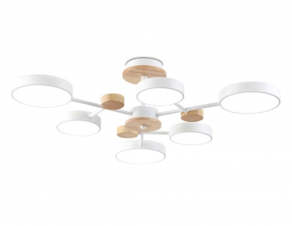 Люстра на штанге Ambrella light COMFORT FL4861 в стиле Хай-тек