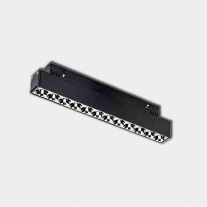 Трековый светодиодный светильник Italline IT012-5022 black 3000K, цвет черный,  в современном стиле