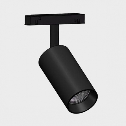 Трековый светодиодный светильник Italline IT012-5027 black 3000K, цвет черный,  в современном стиле
