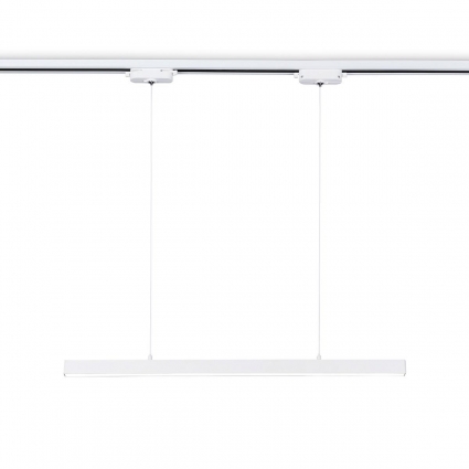 Подвесной трековый светодиодный светильник Ambrella light Track System GL6783 для гостиной, цвет белый,  в стиле Хай-тек
