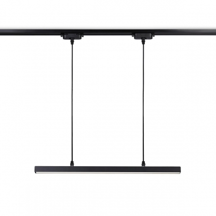 Подвесной трековый светодиодный светильник Ambrella light Track System GL6787 для гостиной, цвет черный,  в стиле Хай-тек